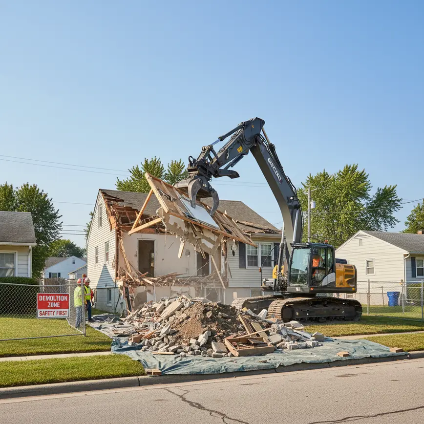 How Much Does It Cost to Demolish a House in Central Ohio | 2026 Guide