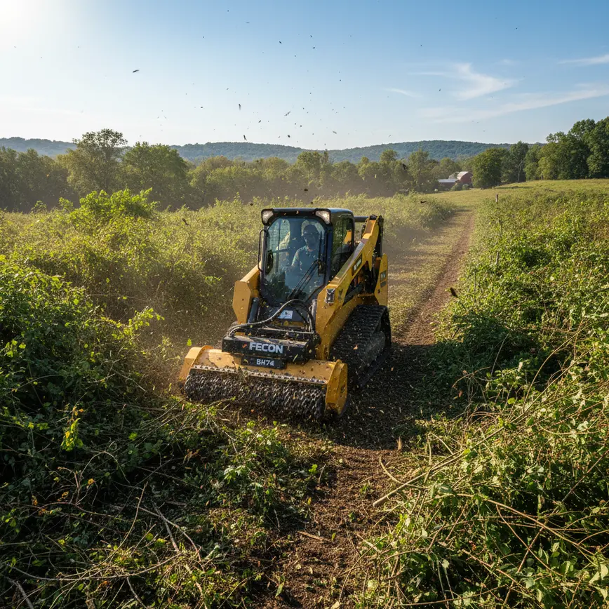 How to Clear Land with Heavy Brush in Central Ohio | 2026 Guide