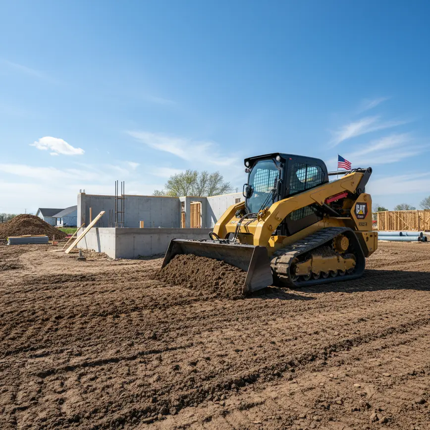 Lot Grading for New Construction in Central Ohio | 2026 Guide