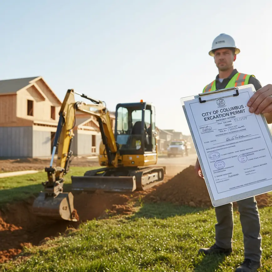Do I Need a Permit for Excavation in Central Ohio | 2026 Guide