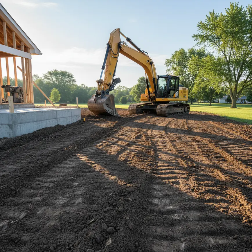 Why Proper Grading is Crucial for Drainage in Central Ohio | 2026 Guide