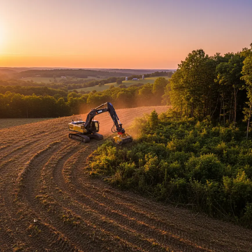 Brush Clearing Licking County OH — Navigating Rolling Hills & Soil Variability | Fortress Level