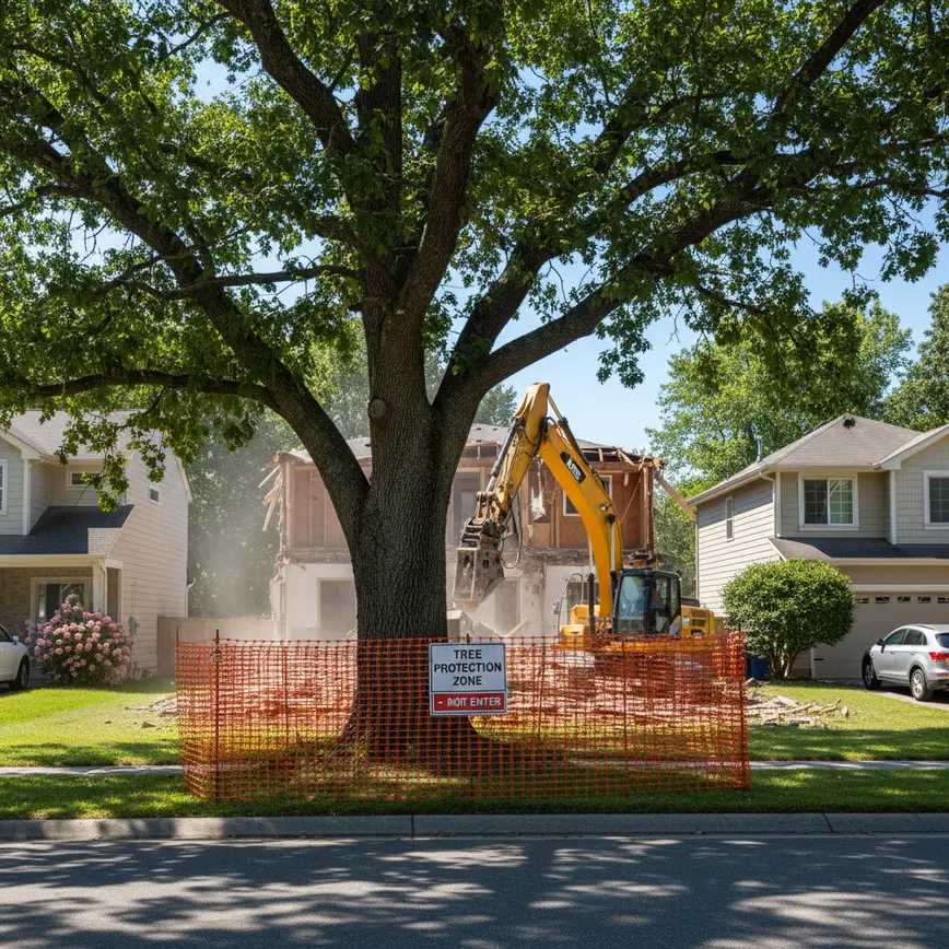 Demolition Dublin OH — Navigating Strict Tree Preservation Laws | Fortress Level