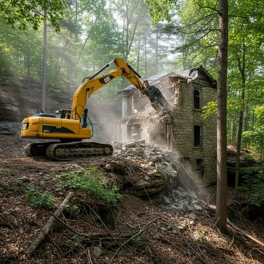 Demolition Fairfield County OH — Navigating Hocking Hills Terrain | Fortress Level