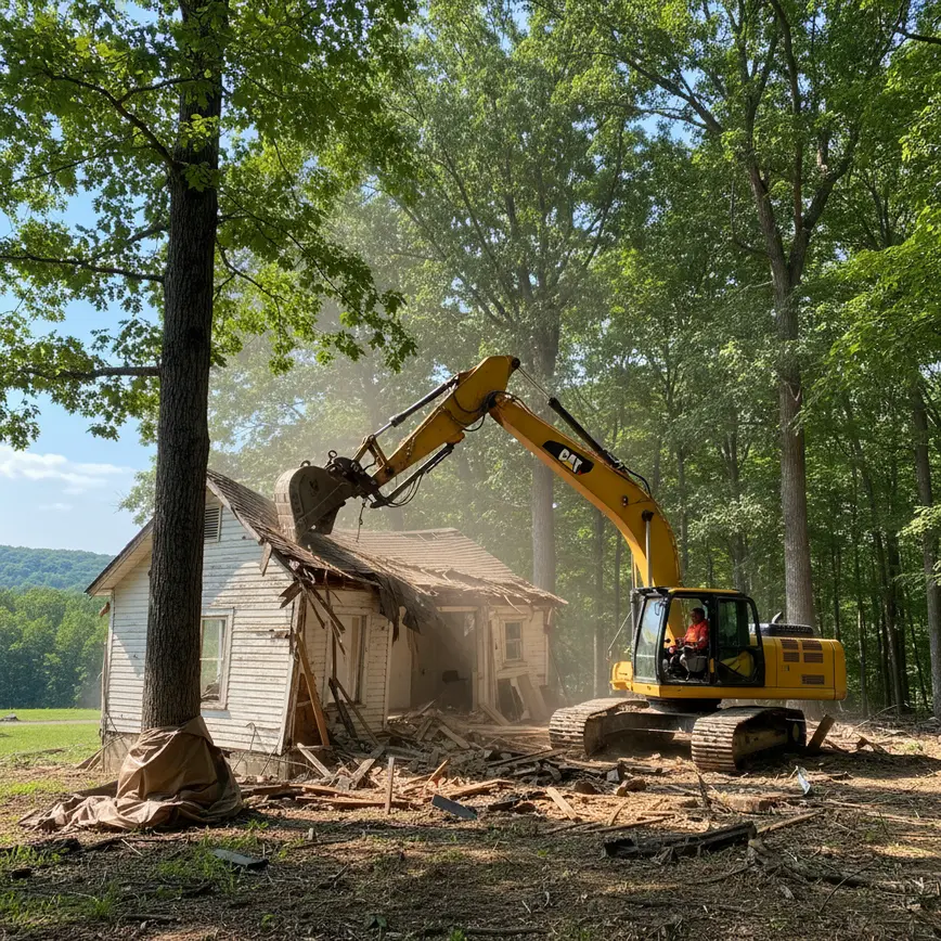 Demolition Milford Center OH — Navigating Lots with Mature Trees | Fortress Level