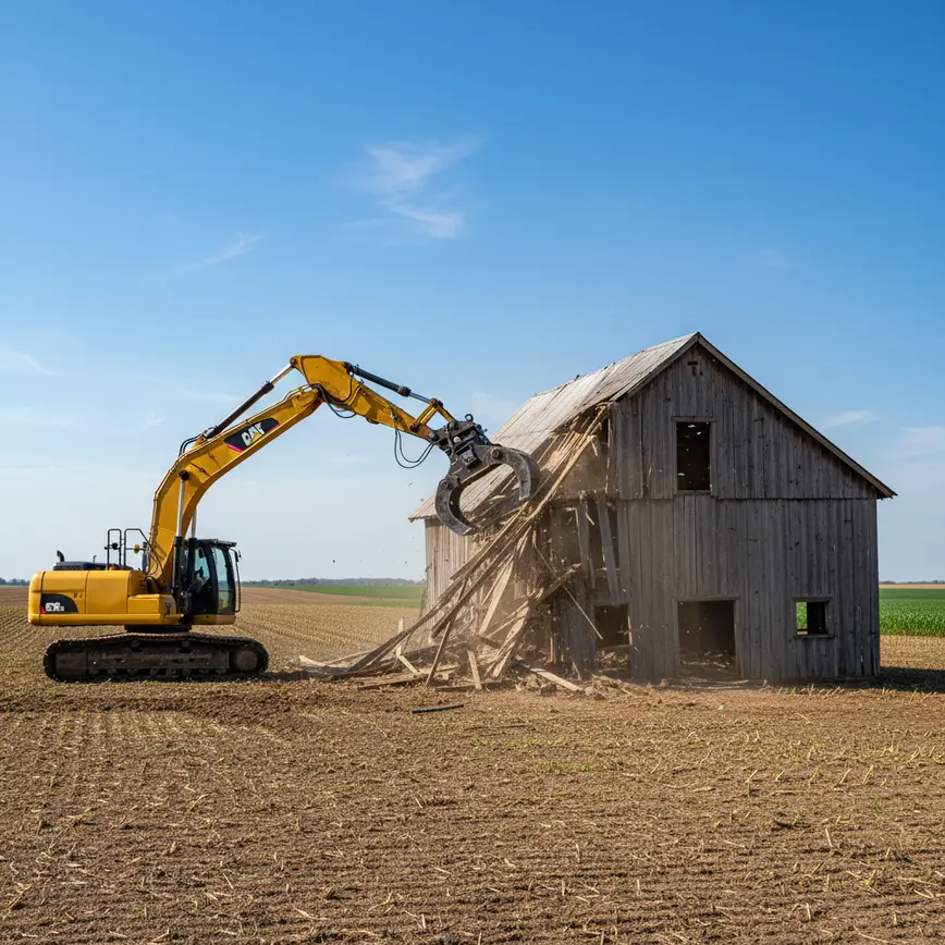 Demolition Plain City OH — Flat Terrain & Agricultural Lots | Fortress Level