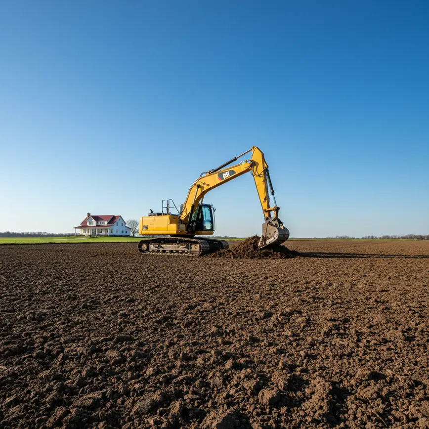 Dirt Work Plain City OH — Flat Agricultural Soil Challenges | Fortress Level