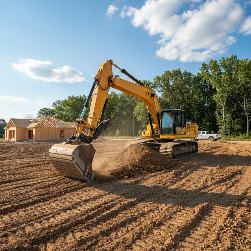 Dirt Work Sunbury OH — Rolling Farmland Transitioning to Suburbia | Fortress Level