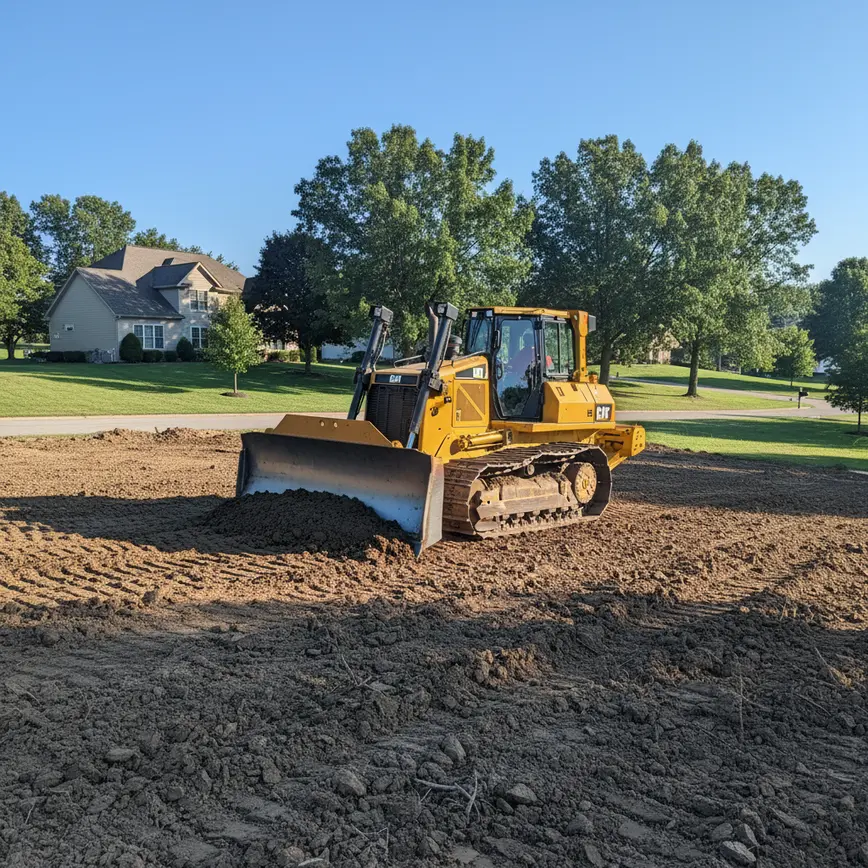 Dirt Work Lithopolis OH — Efficient Site Prep for Sloped Lots | Fortress Level