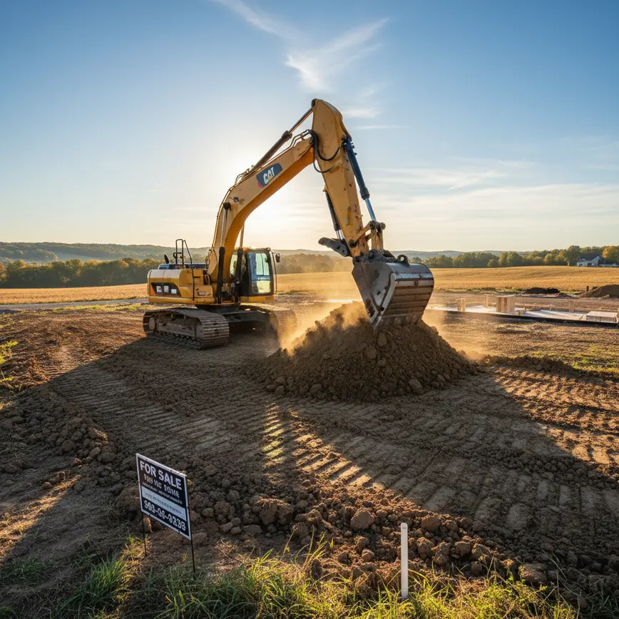 Earthwork Delaware County OH — Unique Soil Conditions & Rapid Development | Fortress Level