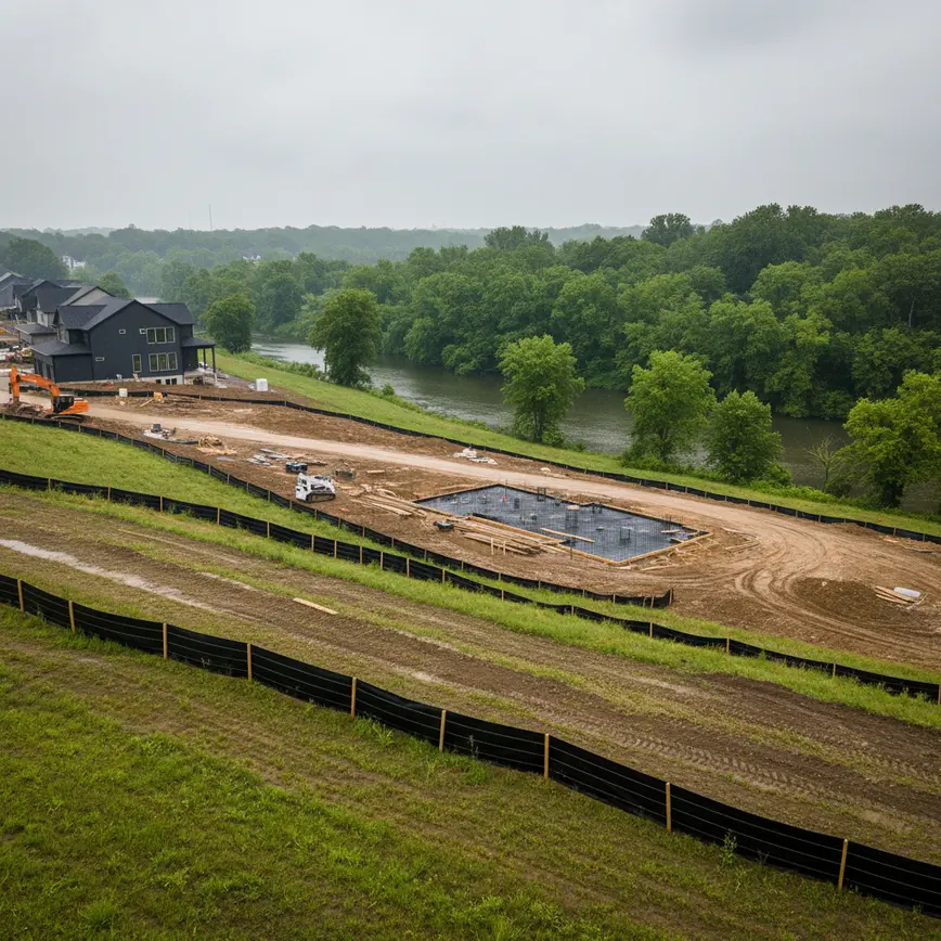 Erosion Control Delaware County OH — Managing Runoff from the Olentangy | Fortress Level