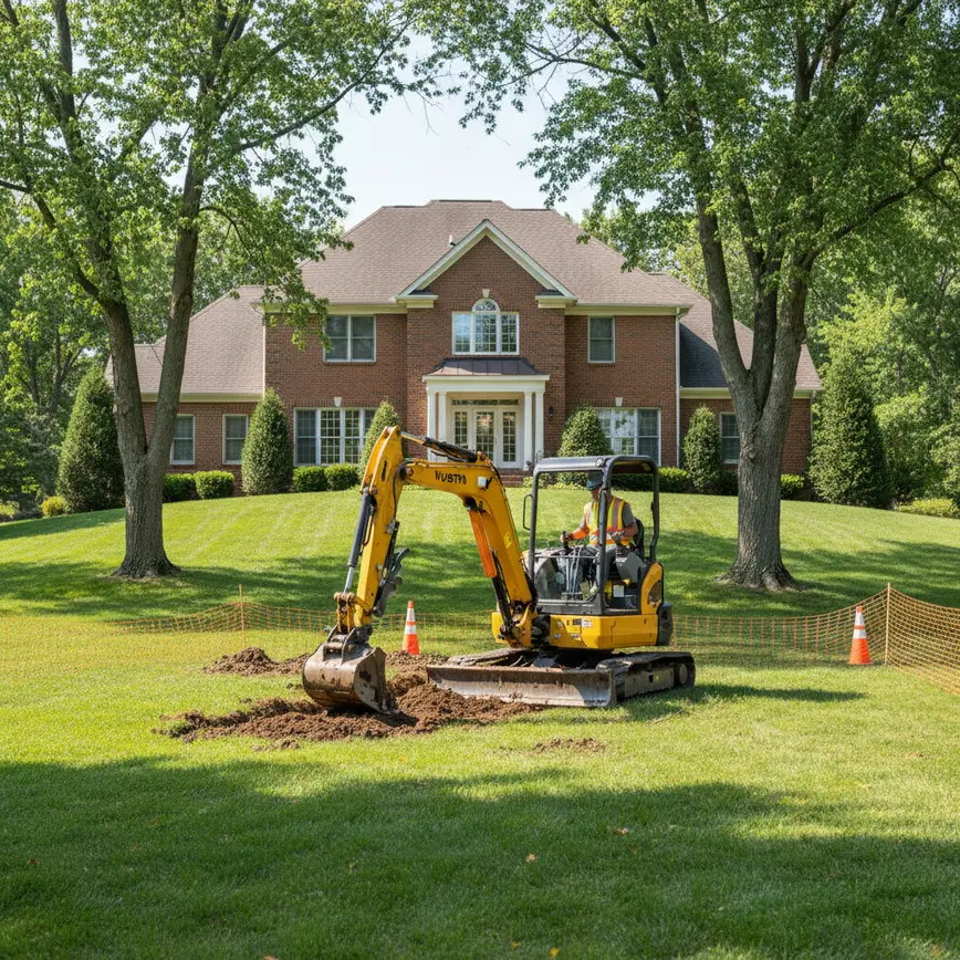 Excavation Dublin OH — Navigating Gently Rolling Terrain | Fortress Level