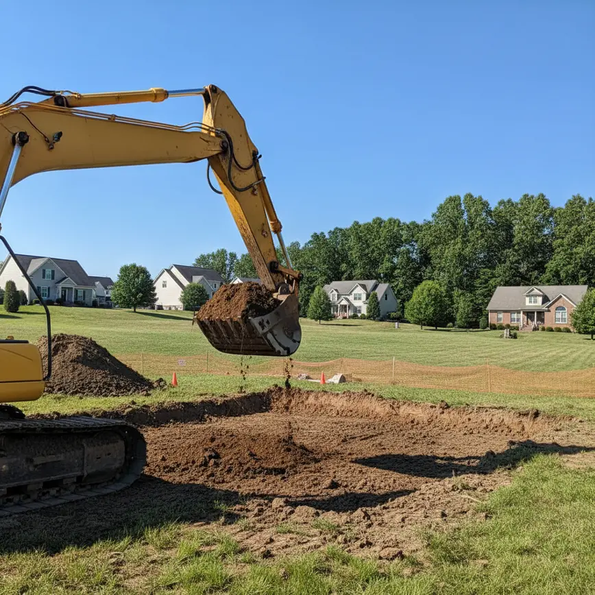 Excavation Gahanna OH — Rolling Terrain & Creekside Lots | Fortress Level