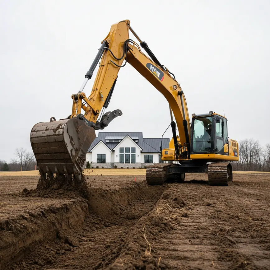 Excavation Milford Center OH — Flat Terrain Challenges | Fortress Level
