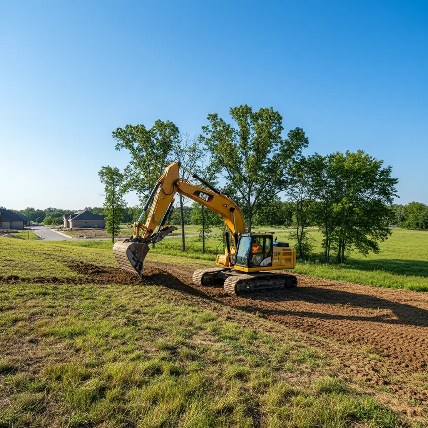 Excavation Lewis Center OH — Rolling Terrain & Large Lots | Fortress Level