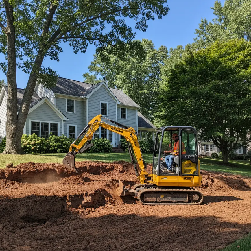 Excavation Grandview Heights OH — Tight Lots & Clay Soils | Fortress Level