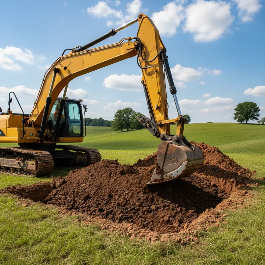 Excavation Licking County OH — Navigating Rolling Terrain and Soil Type Challenges | Fortress Level