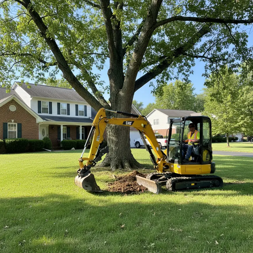 Dirt Work Worthington OH — Navigating Mature Trees and Lot Sizes | Fortress Level