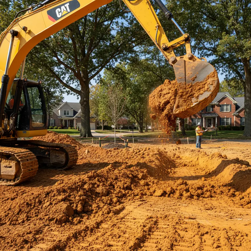 Dirt Work Franklin County OH — Managing Heavy Clay and Utility Challenges | Fortress Level