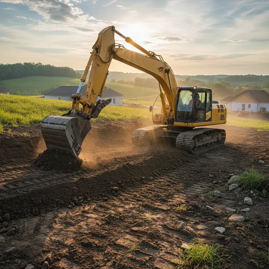 Dirt Work Licking County OH — Navigating Rolling Terrain and Soil Variability | Fortress Level
