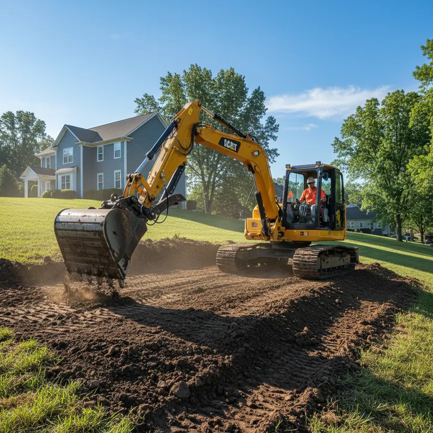 Dirt Work Newark OH — Hilly Terrain and Soil Challenges | Fortress Level