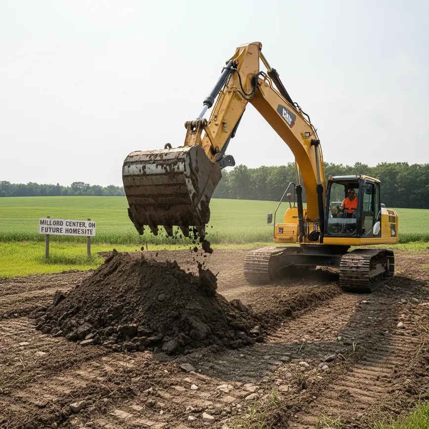 Dirt Work Milford Center OH — Handling Heavy Clay Soil | Fortress Level