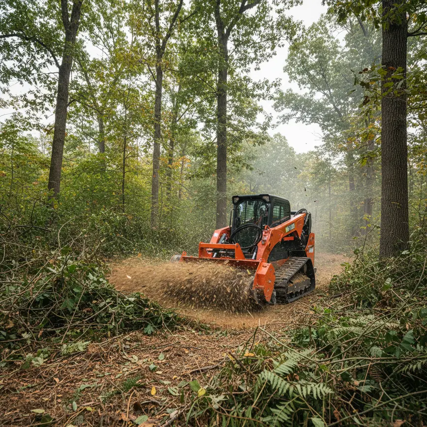 Central Ohio Forestry Mulching | On-Site Brush Management | Fortress Level