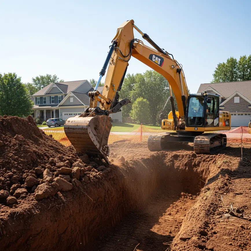 Foundation Excavation Franklin County OH — Navigating Heavy Clay and Urban Challenges | Fortress Level