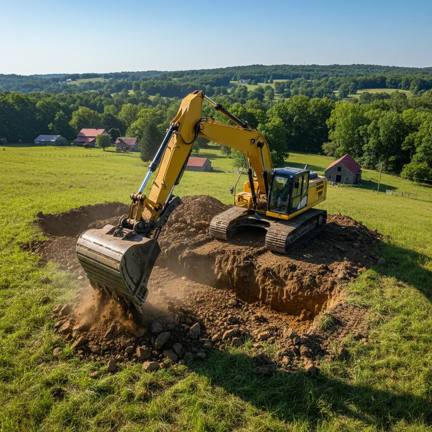Foundation Excavation Fairfield County OH — Navigating Hocking Hills Terrain | Fortress Level