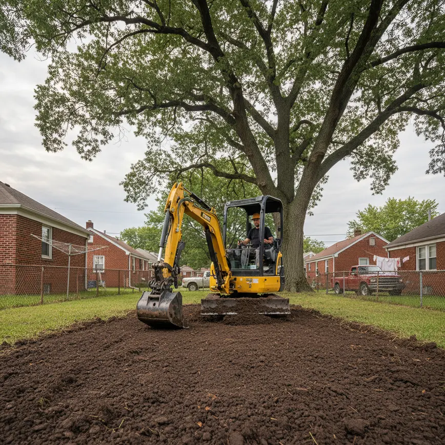 Grading Whitehall OH — Managing Urban Lot Challenges | Fortress Level