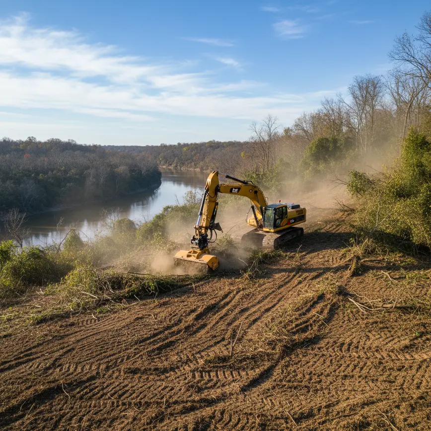 Land Clearing Licking County OH — Navigating the Licking River Terrain | Fortress Level