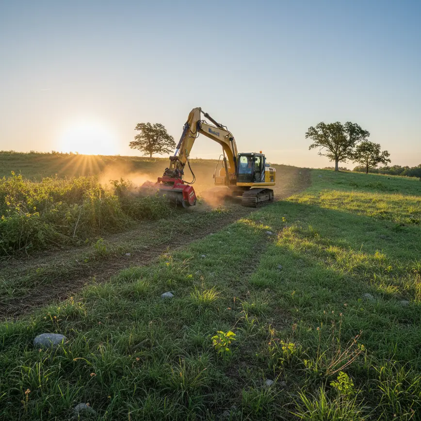 Land Clearing Newark OH — Hilly Terrain Challenges | Fortress Level