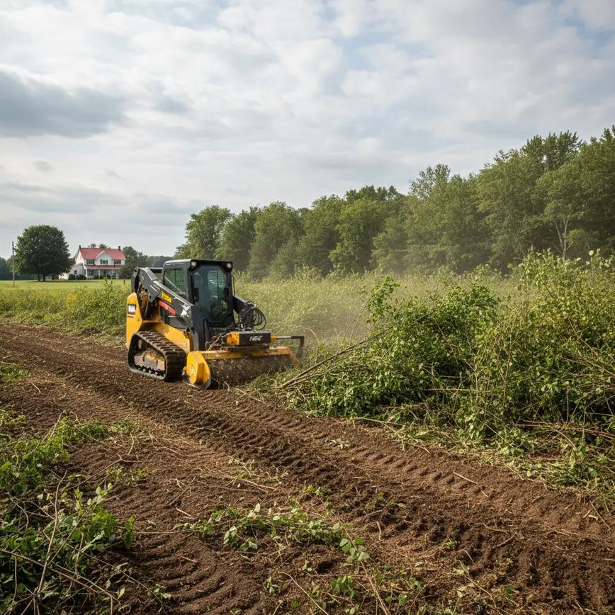 Land Clearing Richwood OH — Navigating Flat Terrain Challenges | Fortress Level