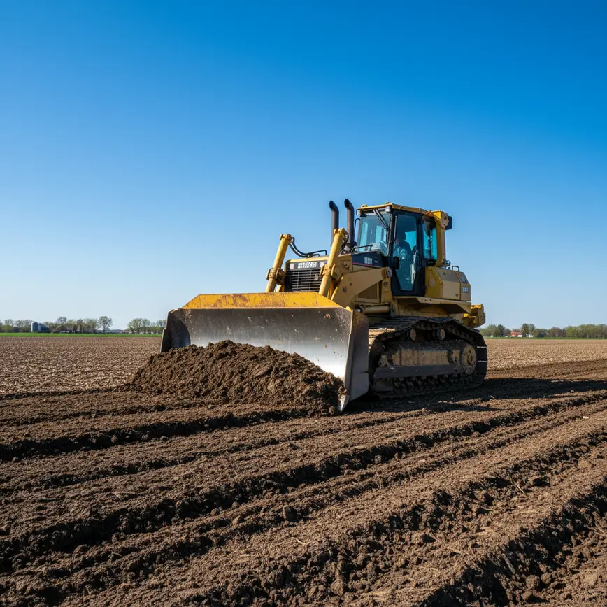 Land Leveling Union County OH — Managing Heavy Clay Terrain | Fortress Level