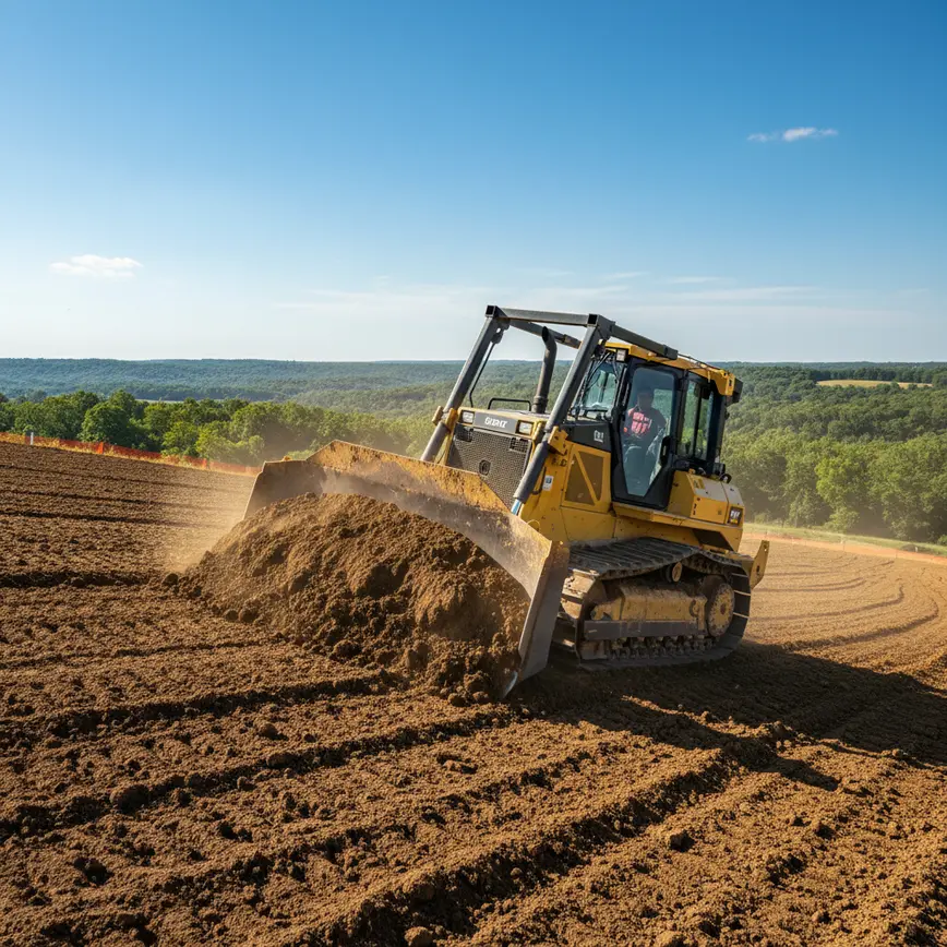 Land Leveling Licking County OH — Navigating Rolling Terrain Challenges | Fortress Level
