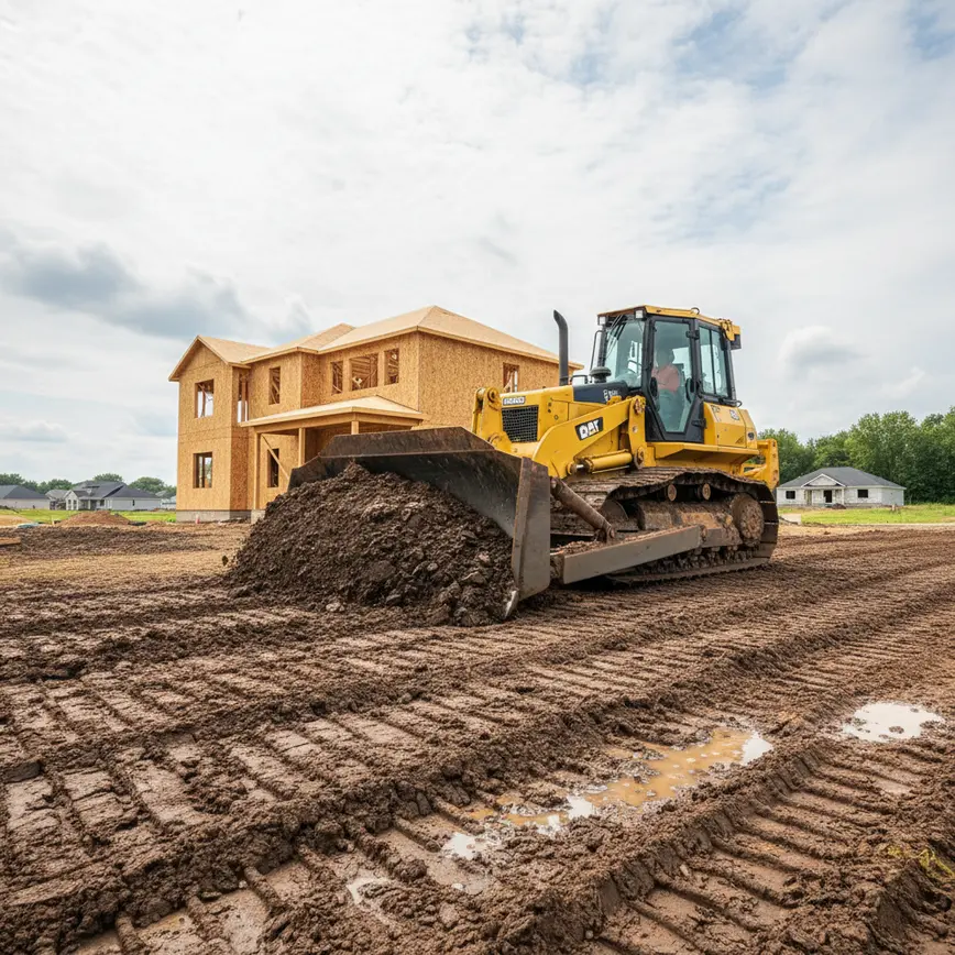Land Leveling Franklin County OH — Adapting to Heavy Clay Conditions | Fortress Level