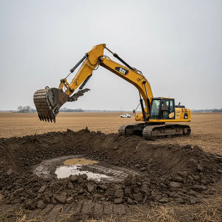 Pond Excavation Union County OH — Navigating Saturated Soils and Local Regulations | Fortress Level