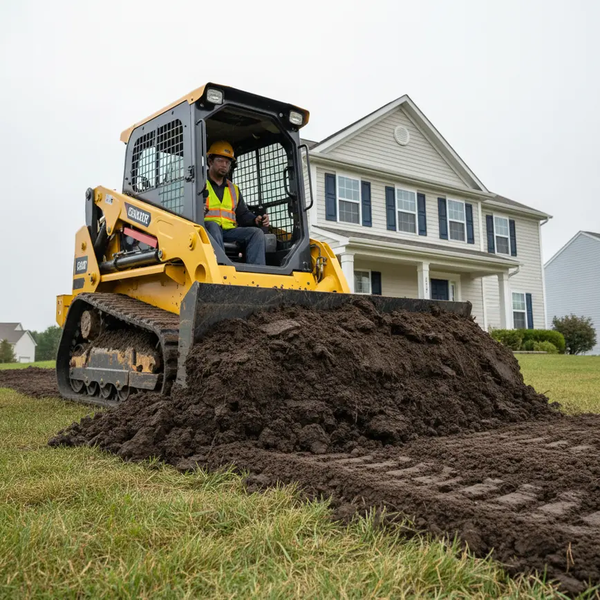 Grading Groveport OH — Addressing Clay Soil and Drainage Issues | Fortress Level