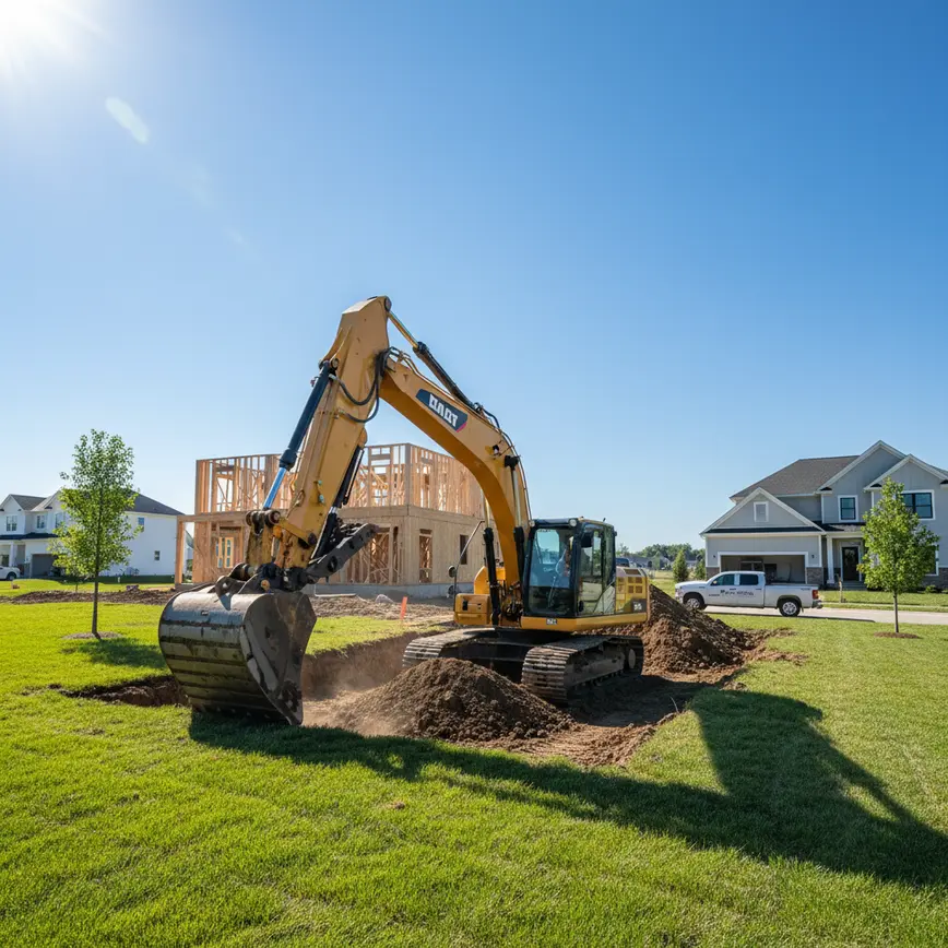 Excavation New Albany OH — Limestone Subsoil Expertise | Fortress Level