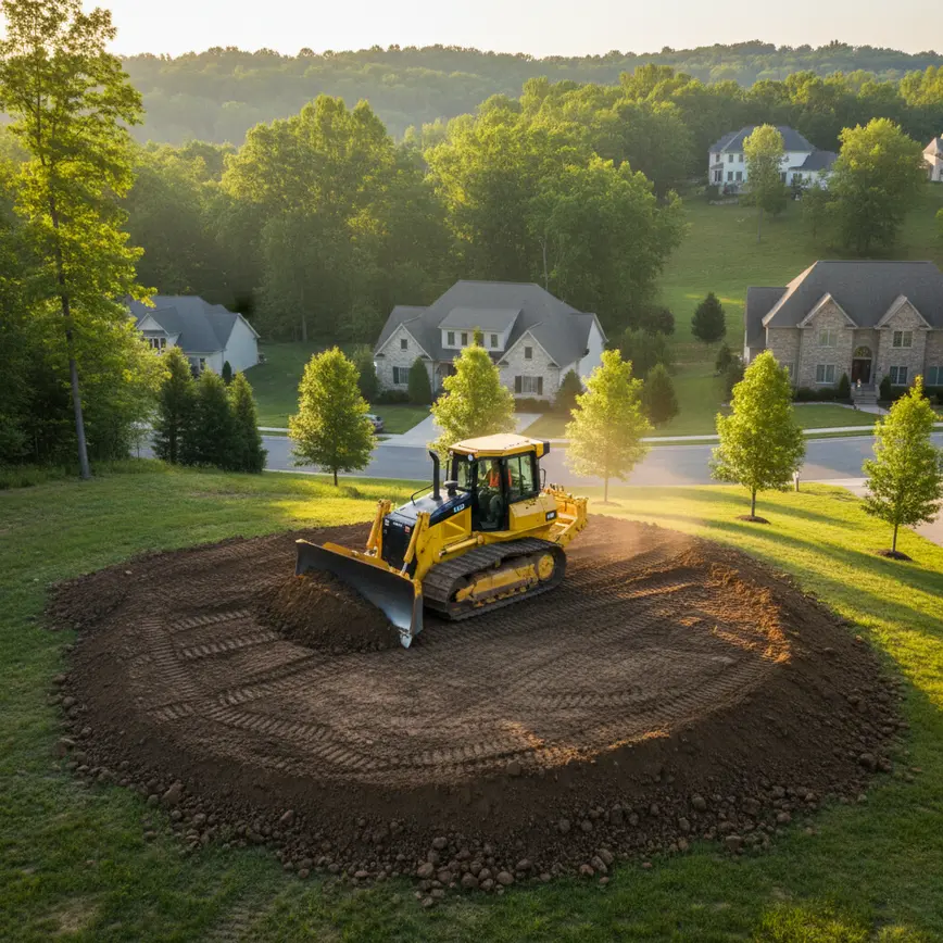 Grading Granville OH — Tackling Rolling Terrain Challenges | Fortress Level