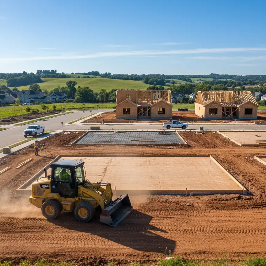 Grading Pataskala OH — Managing Rolling Terrain | Fortress Level