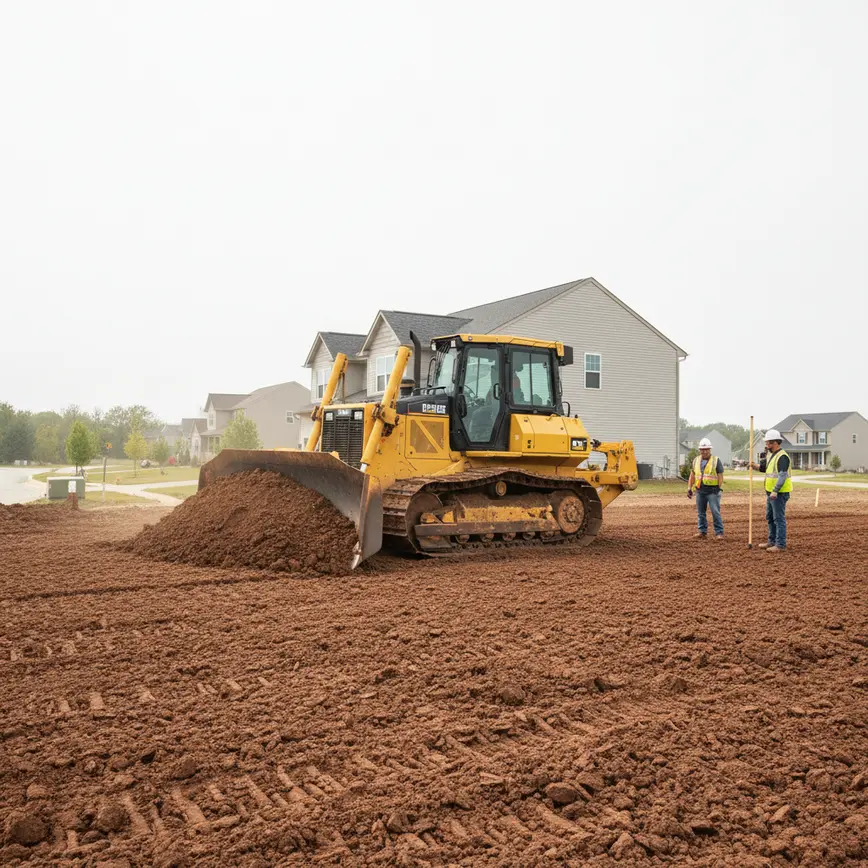 Grading Etna OH — Flat Terrain Solutions for Your Land | Fortress Level