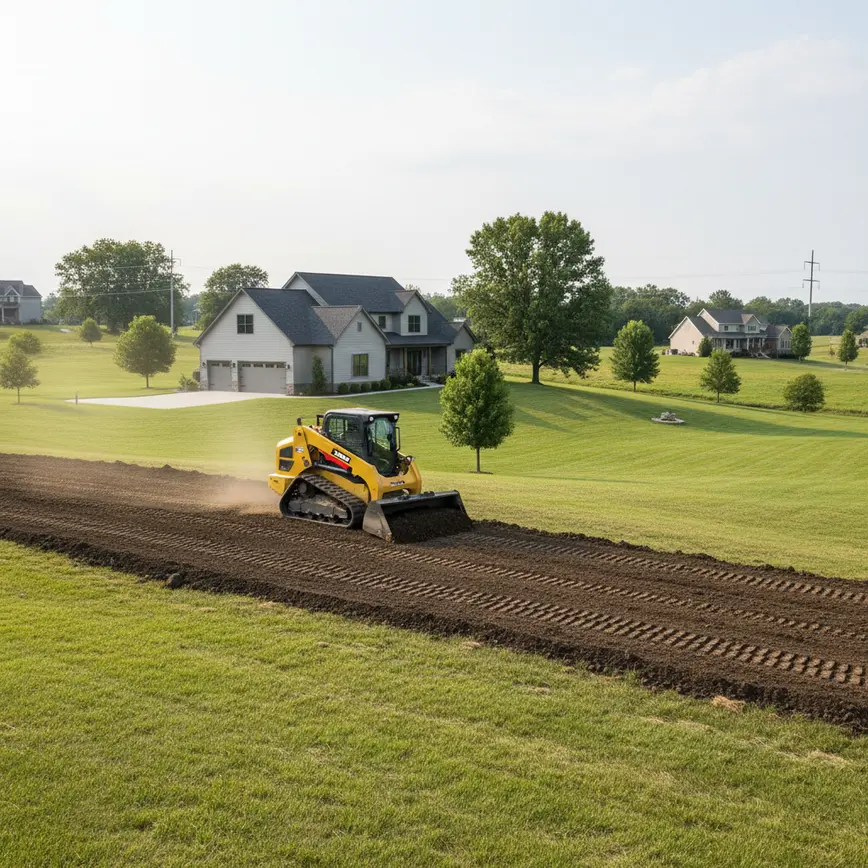 Grading Pickerington OH — Navigating Gently Rolling Terrain | Fortress Level