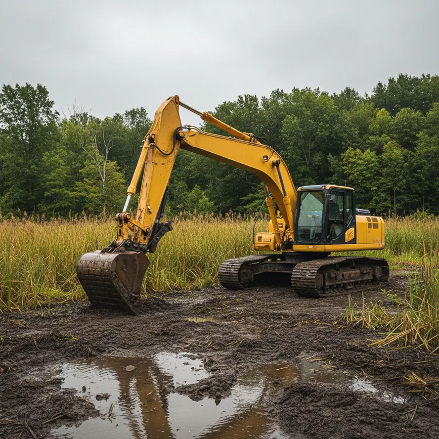 Site Preparation Magnetic Springs OH — Navigating Wetland Terrain | Fortress Level
