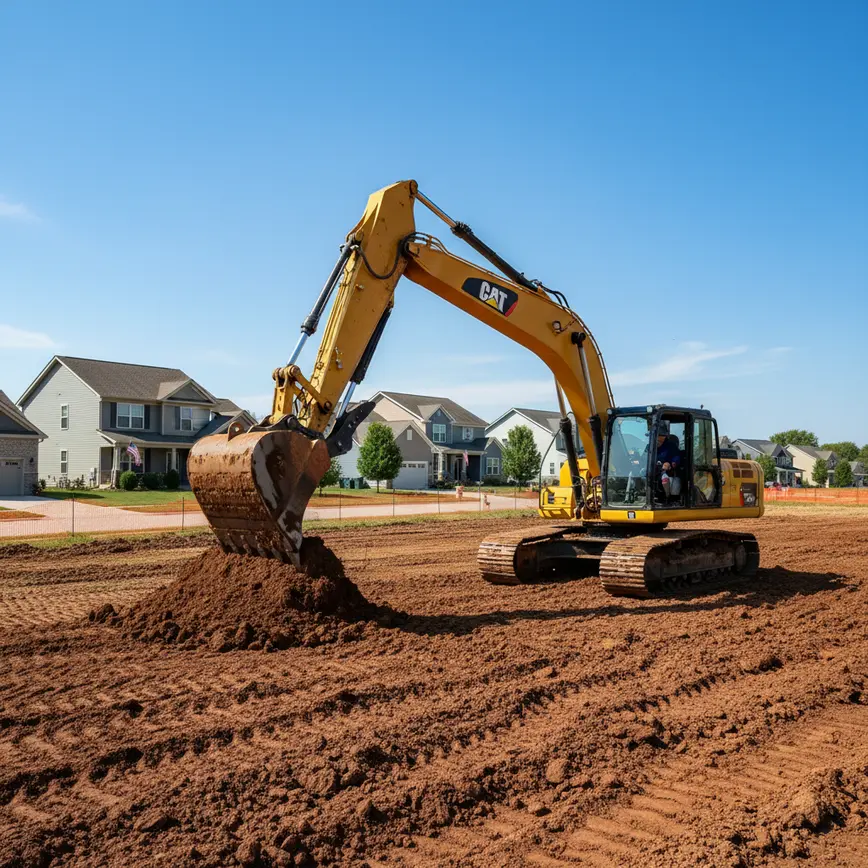 Site Preparation Franklin County OH — Clay Soil and River Floodplain Expertise | Fortress Level