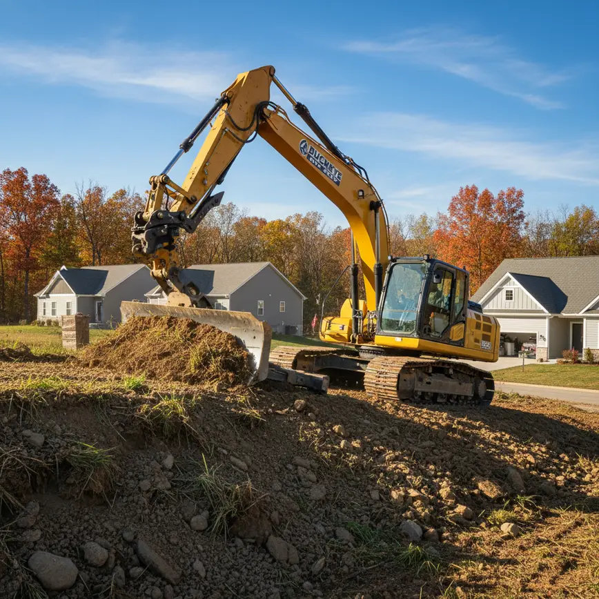 Site Preparation Newark OH — Hilly Terrain with Unique Challenges | Fortress Level