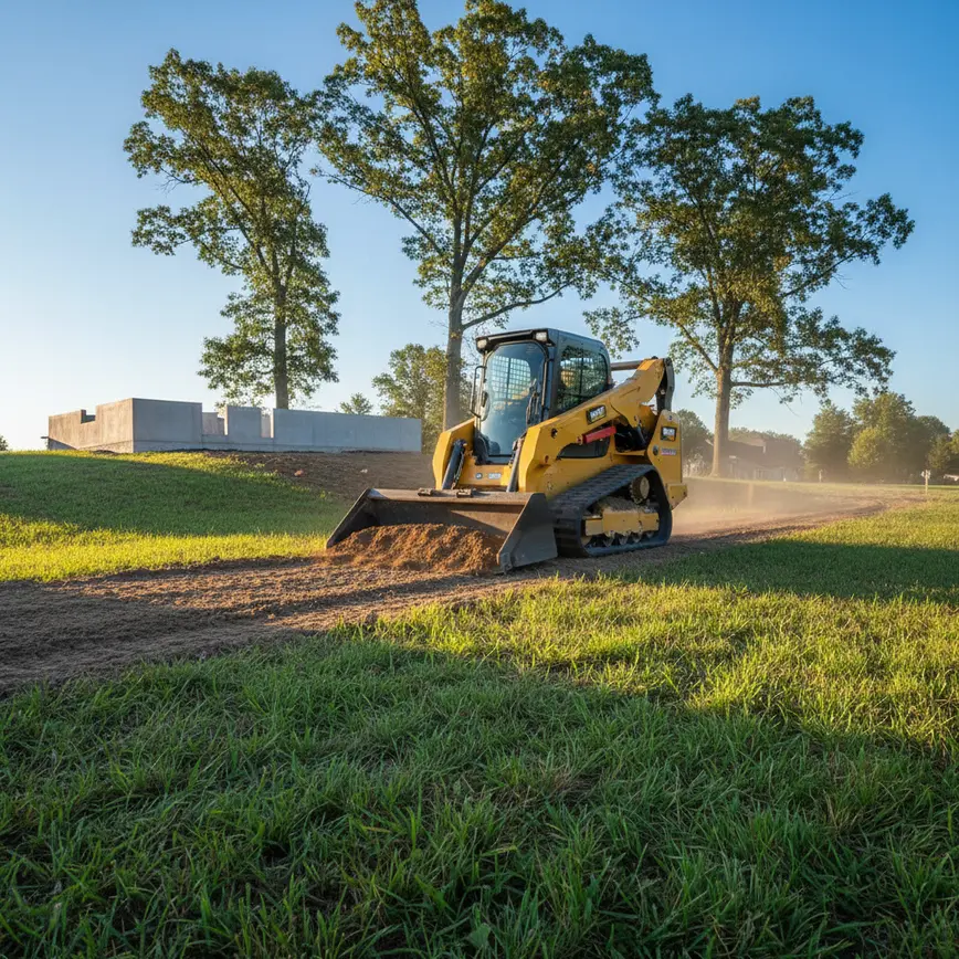 Site Preparation Westerville OH — Navigating Gently Rolling Terrain | Fortress Level