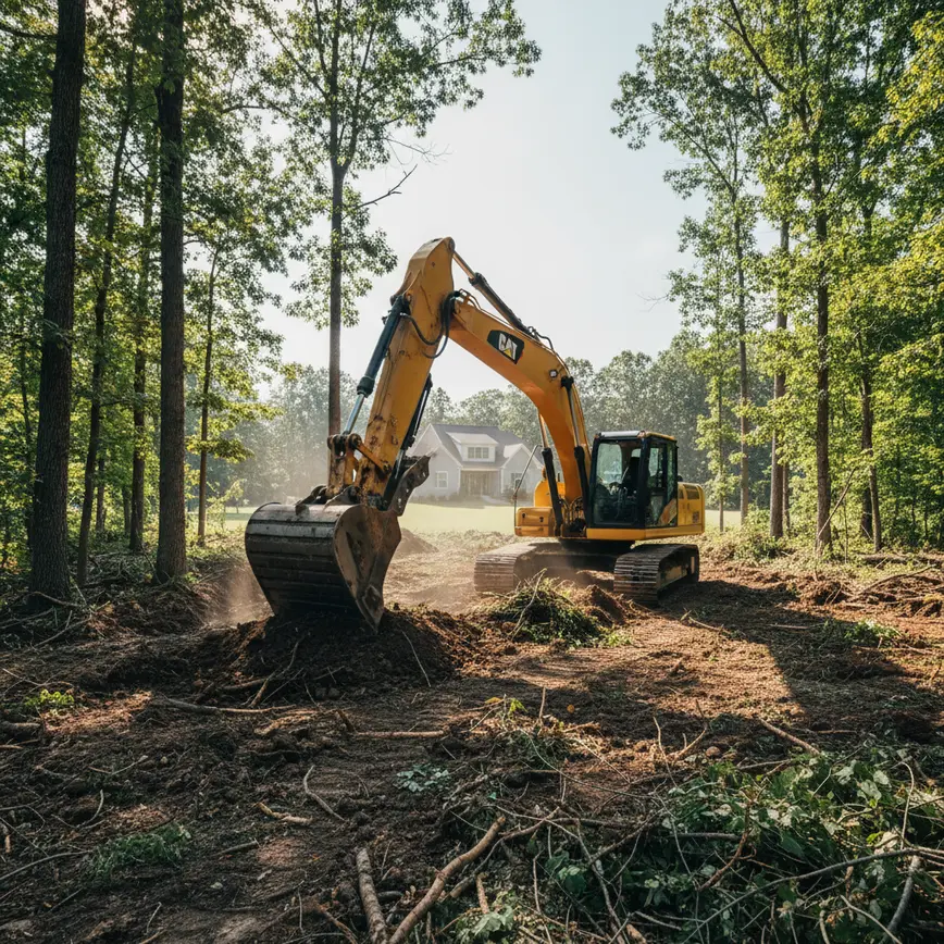 Site Preparation Ostrander OH — Navigating Dense Woodlands | Fortress Level