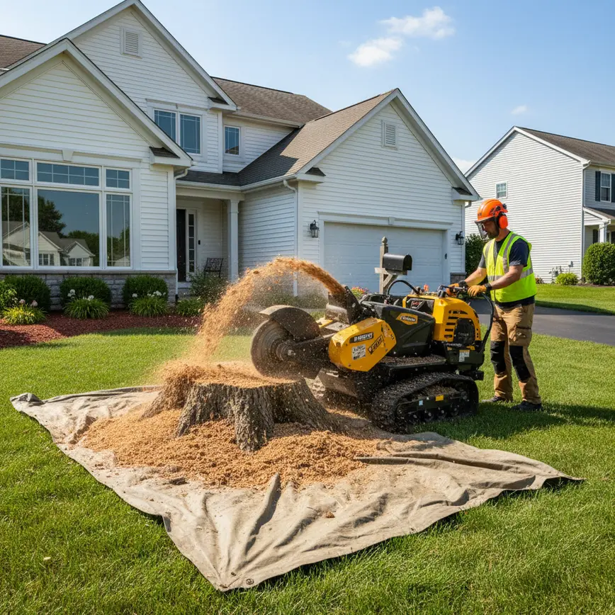 Stump Grinding Delaware County OH — Expert Service in Rapidly Growing Suburbs | Fortress Level