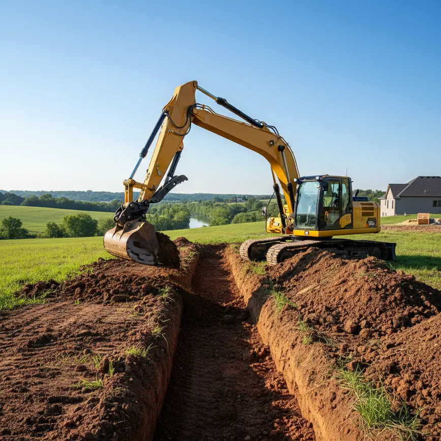Trenching Delaware County OH — Navigating Olentangy River Terrain Challenges | Fortress Level
